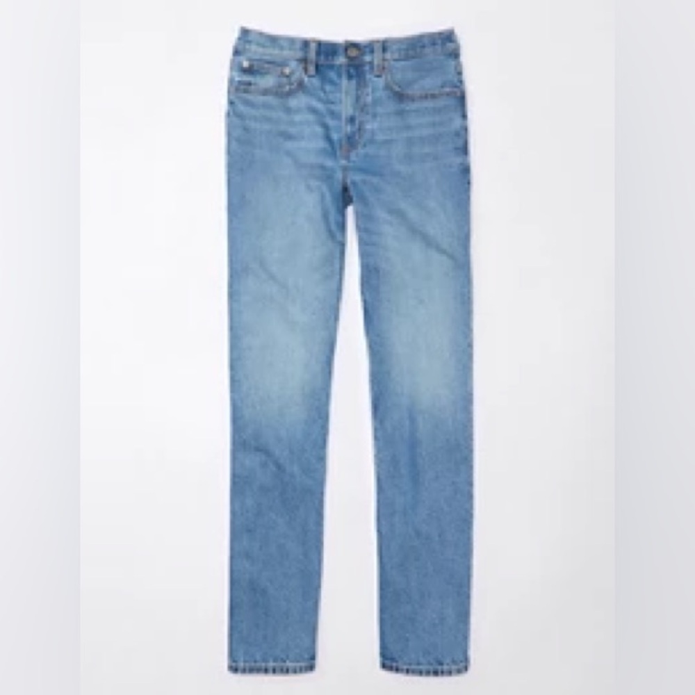 American Eagle Strigid Low Rise Baggy Straight Jean